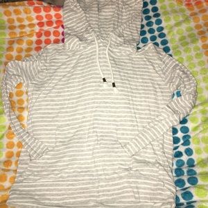 Striped hoodie